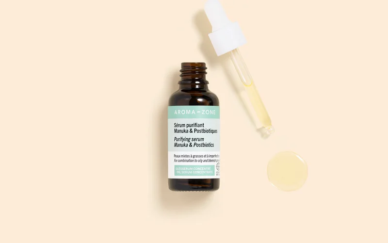 Aroma-Zone Olio-siero purificante e riequilibrante Manuka e Postbiotici